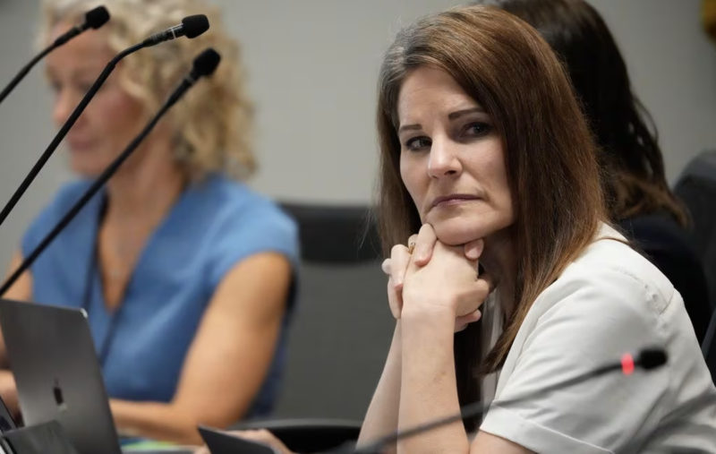 Utah state school board member faces calls to resign after questioning student’s gender