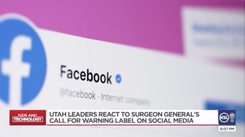 Utah leaders react to call for warning label on social media platforms