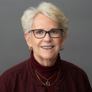 Headshot of Carol Spackman Moss