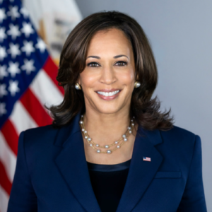 Headshot of Kamala Harris