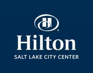 Hilton Salt Lake City Center logo