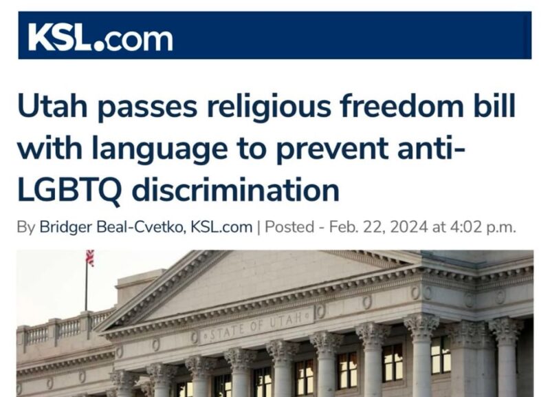 Secured LGBTQ Protections in Religious Freedom Law